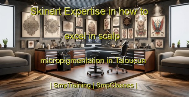 Skinart Expertise in how to excel in scalp micropigmentation in Taloucun | SmpTraining | SmpClasses | SkinartTraining-China